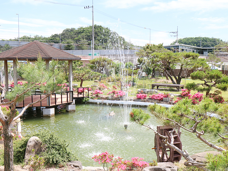 영진직업전문학교 조경 실습장